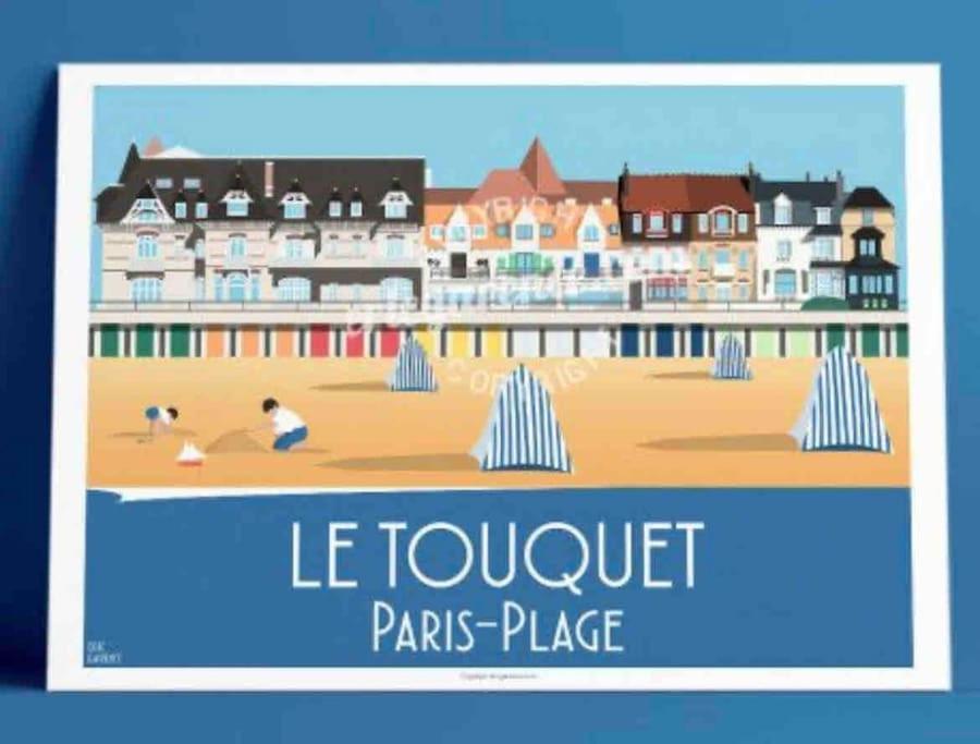 Bel Appartement En Bord De Mer Le Touquet Ngoại thất bức ảnh